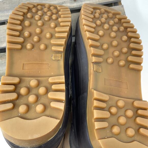 J. Crew Men's Nordic High Insulated Boots In Tan Size 12 New - Picture 10 of 11